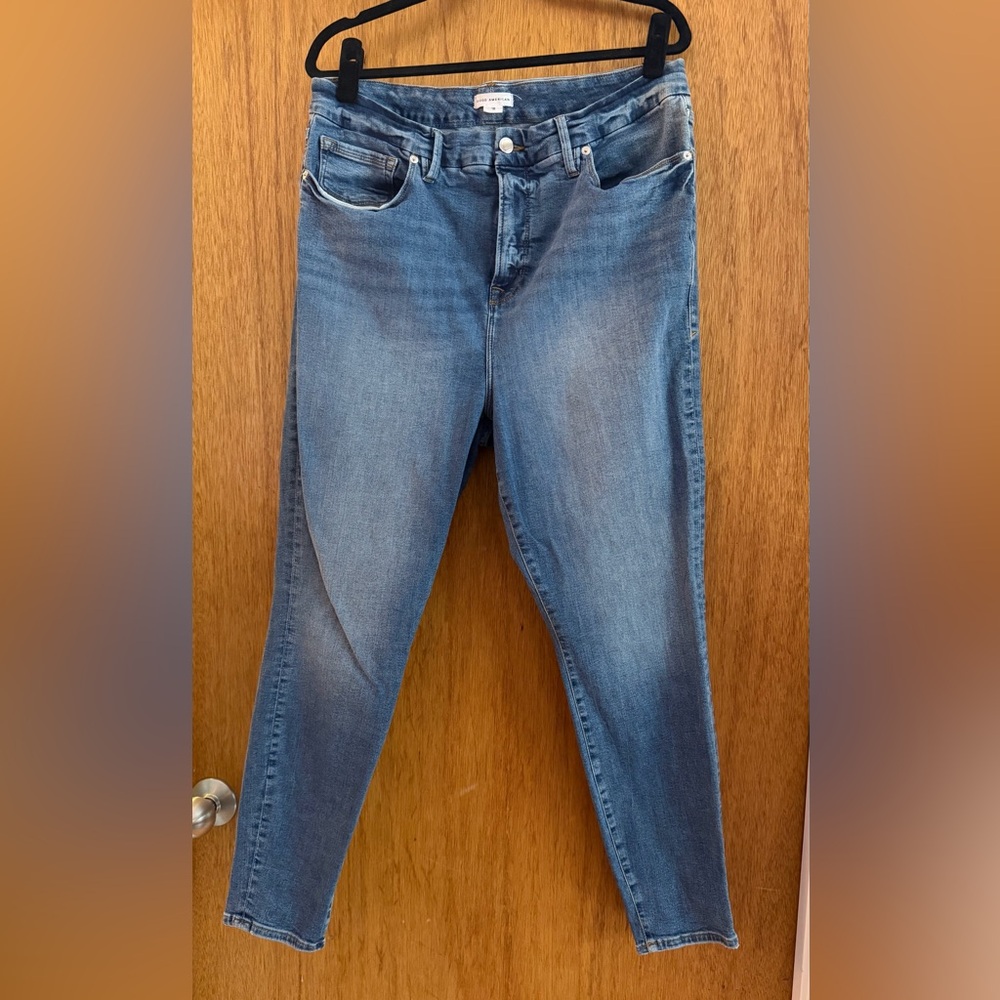 Good American Good Legs Women's Skinny Jeans in Blue